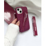 Бордовий чохол Rhode Lip Case Raspberry Jelly на айфон 13